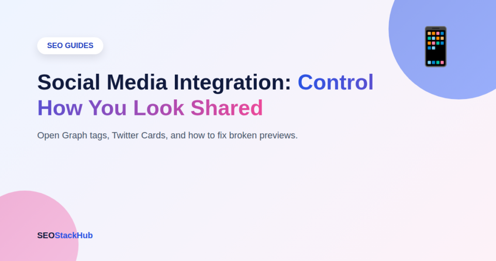 WordPress Social Media Integration: How to Control How Your Content Looks When Shared