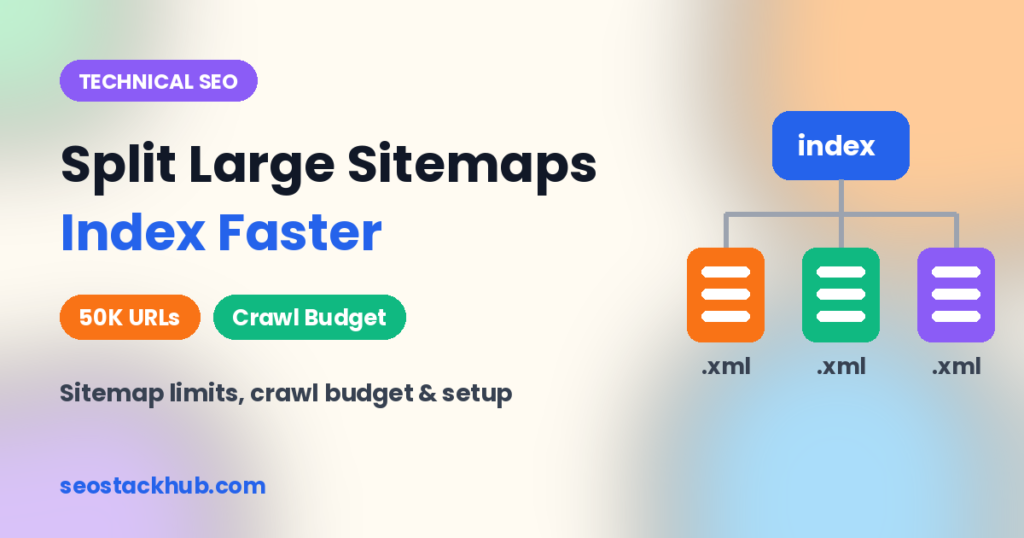 Learn sitemap limits, how crawl budget works and how to split large XML sitemaps in WordPress so Google discovers and indexes your pages faster.